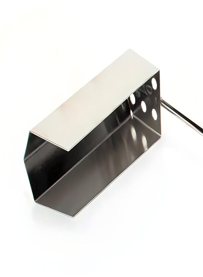 OCSParts OCS Parts 20" Deep Fryer Scoop - Stainless Steel Fryer Cleaner - Crumb Cleaner with Drain Holes - Image 3